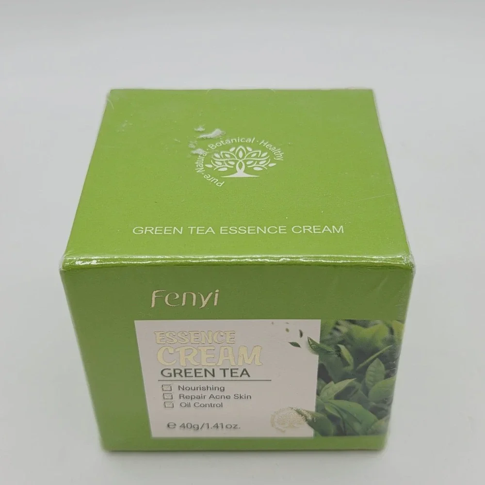 FENYI Essence  Cream Green Tea 1.41 OZ Face Cream Nourishing Oil Control Repair